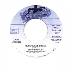 Presley, Elvis 'Blue Suede Shoes' + 'Fools Fall In Love'  7"